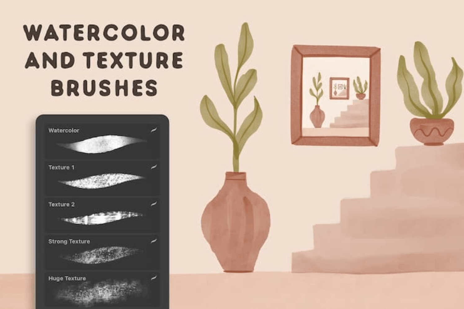 792 Brush - Procreate Brushes - whaledesign