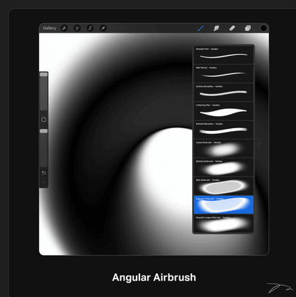 799 Selected Procreate Brushes - whaledesign
