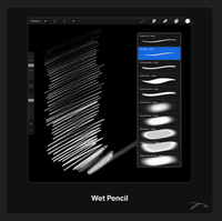 799 Selected Procreate Brushes - whaledesign