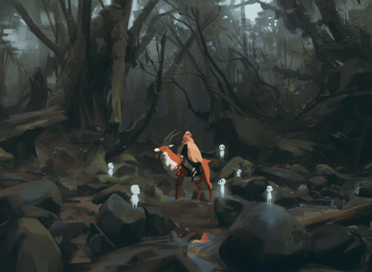 807 Fist God-like Artist Atey Ghailan's Daily Drawing Brushes - whaledesign
