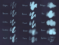810 Lush Landscape Brushes - whaledesign