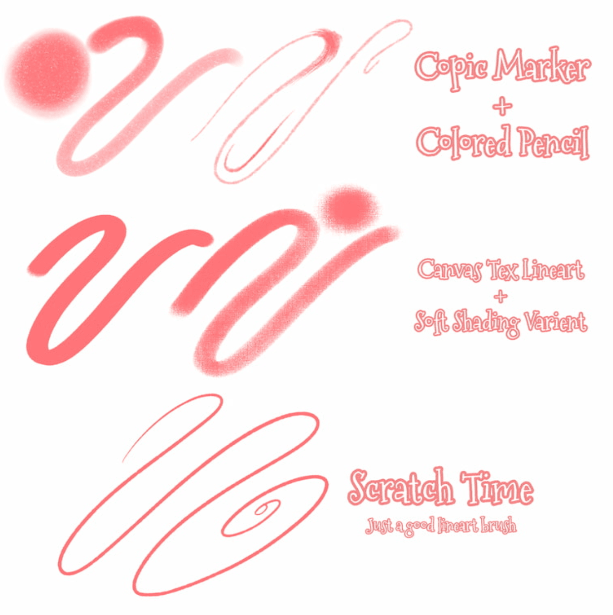 814 Acidkeylime's Mini Brush Pack - whaledesign