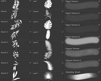 826 Tatyworks Landscape Stamps, Textures, and Color Palettes - whaledesign