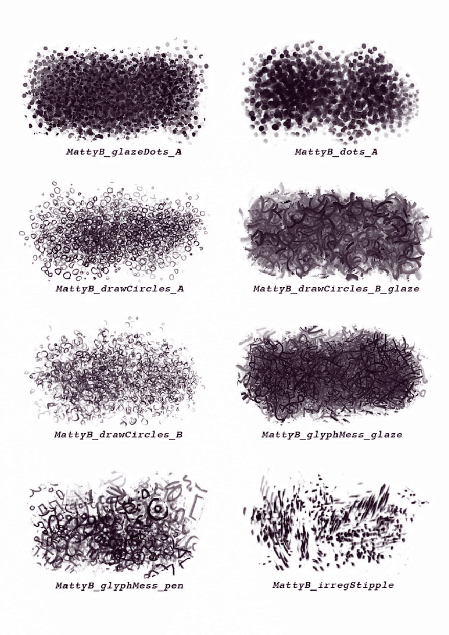 832 MattyB's Hatching Brushes - whaledesign