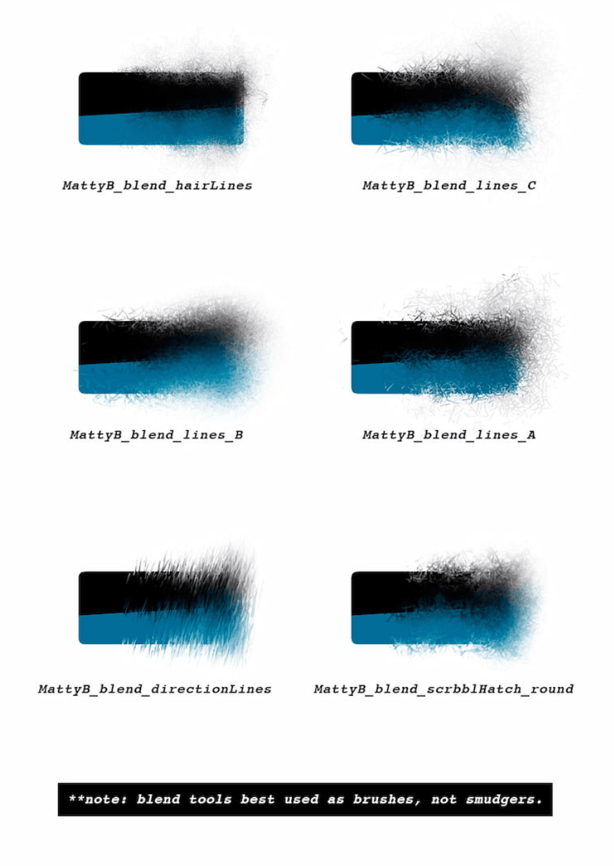 832 MattyB's Hatching Brushes - whaledesign