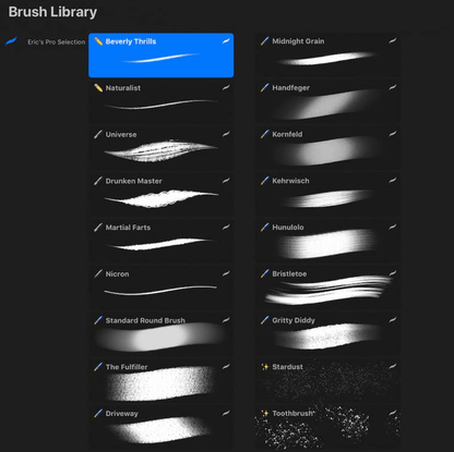 833 Professional Suite of Brush Sets - whaledesign