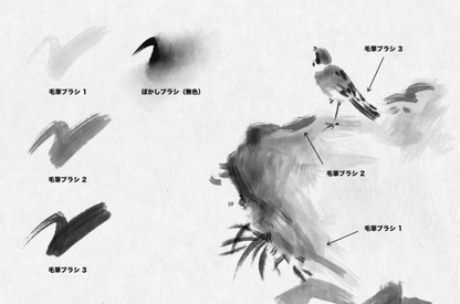 844 Procreate Ink Brush Set - whaledesign