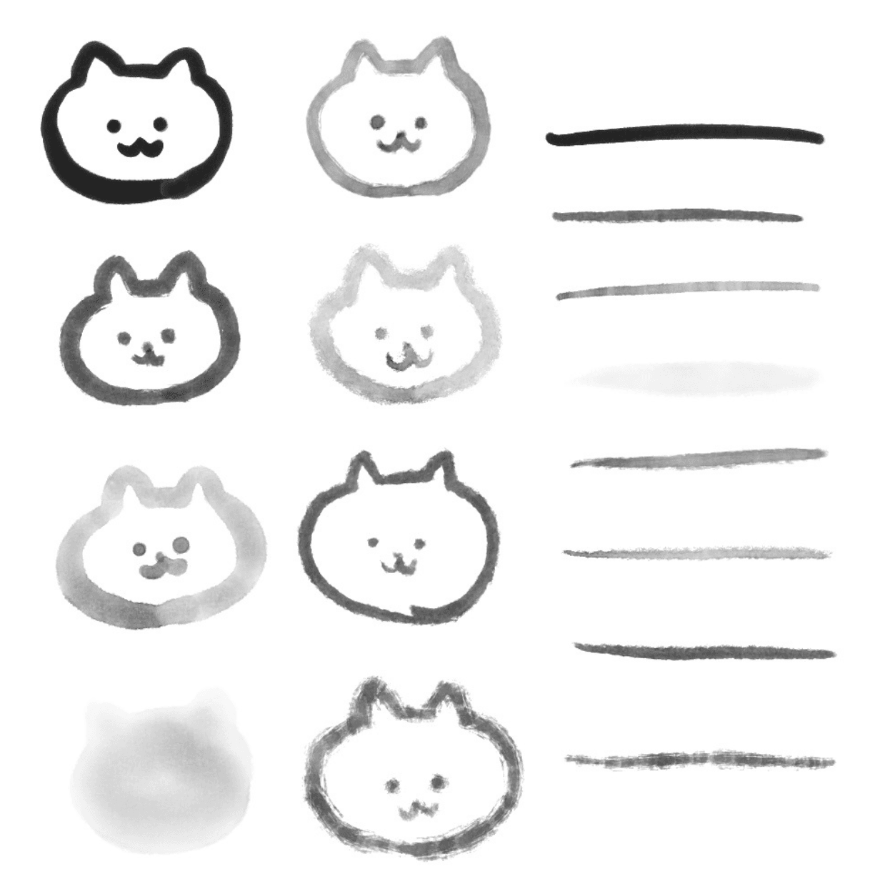 845 Procreate Harmony Brush Set - whaledesign