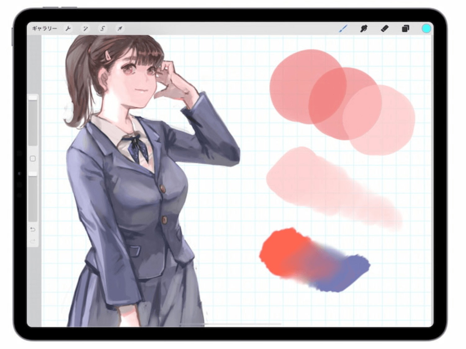 847 Procreate Overlay Brush - whaledesign
