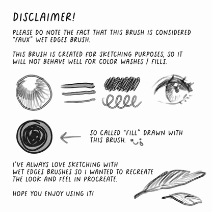 859 Procreate Draft and Graffiti Brushes - whaledesign