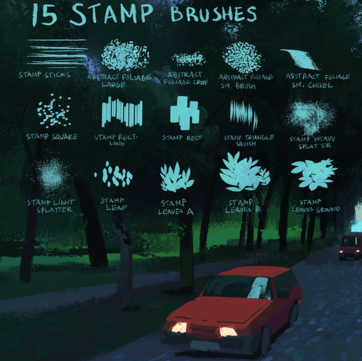 862 Draft and Sketching Brushes - whaledesign
