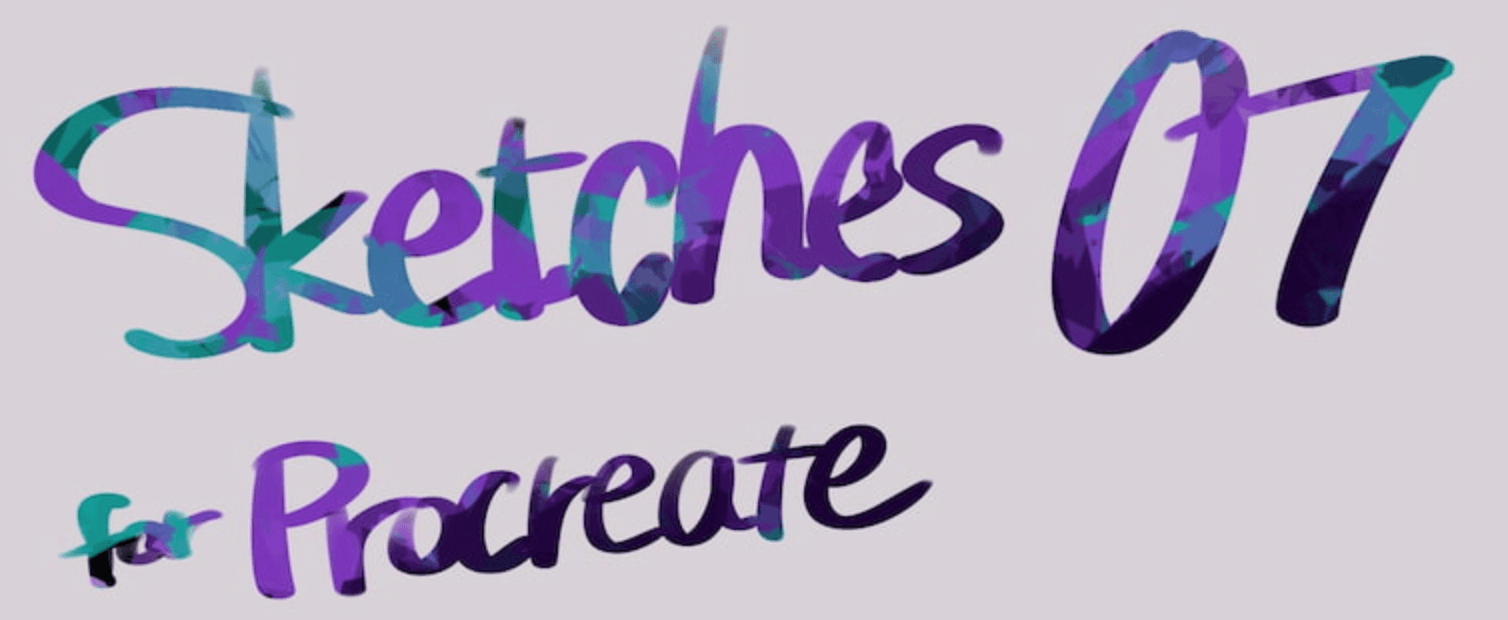 863 (Repeated, same as 859) Procreate Draft and Graffiti Brushes - whaledesign