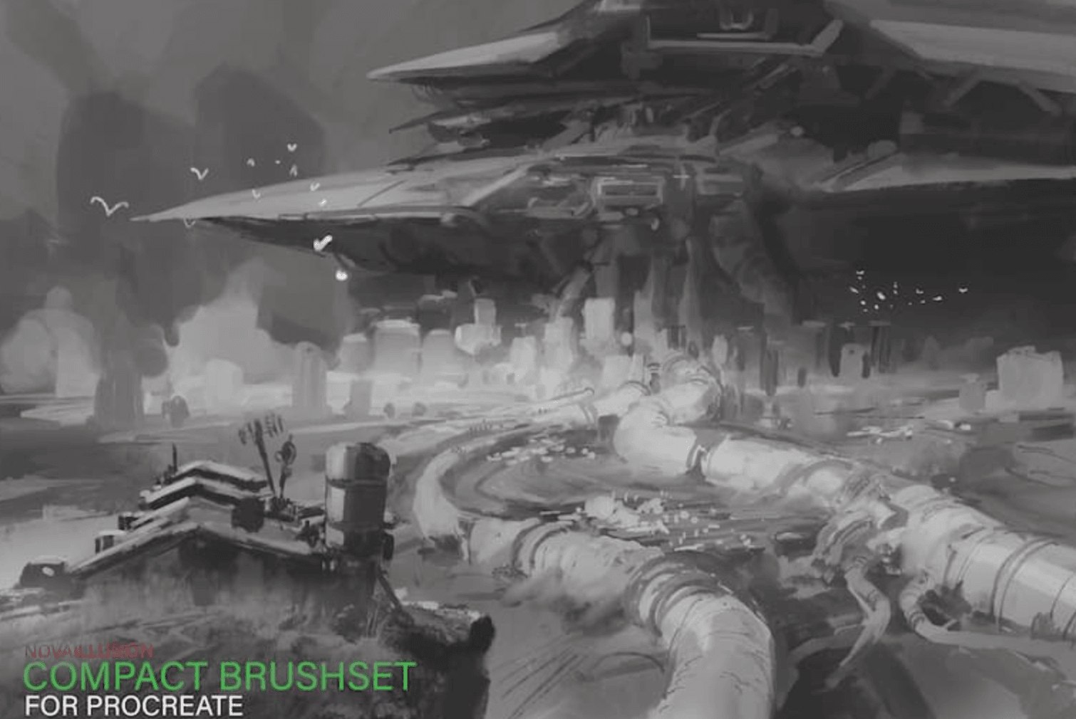 866 Fast Drawing and Sketching Brushes for CG - whaledesign
