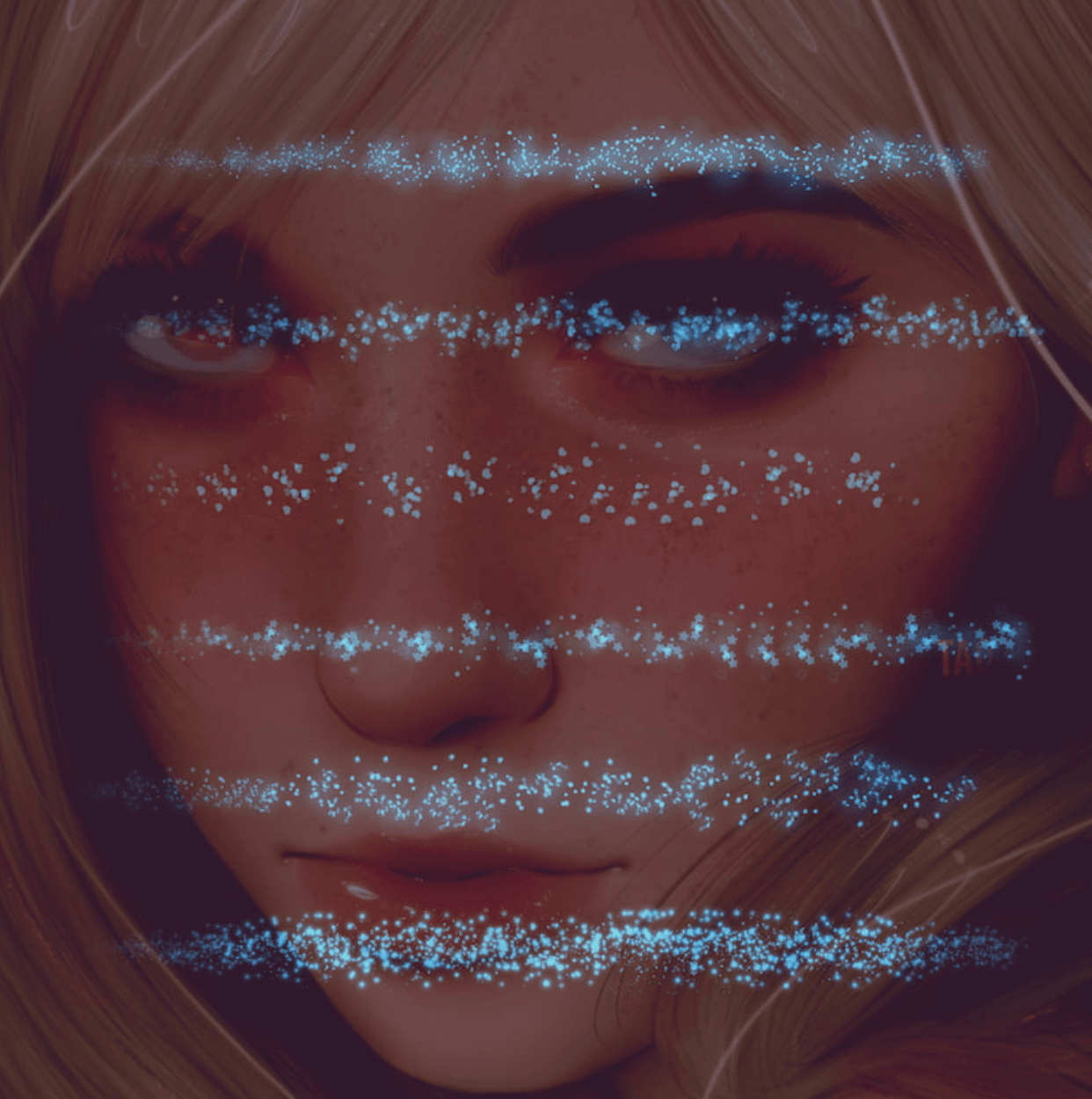 896 Taozipie Skin Speckle Brush - whaledesign