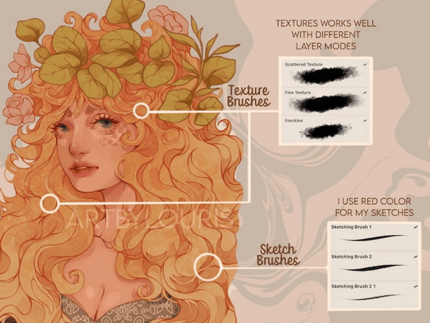 718 20 Basic Procreate Brushes - whaledesign