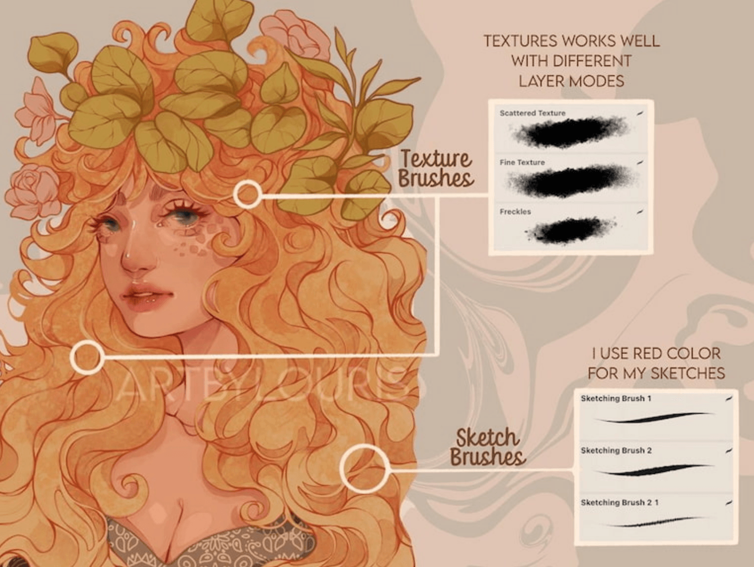 718 20 Basic Procreate Brushes - whaledesign
