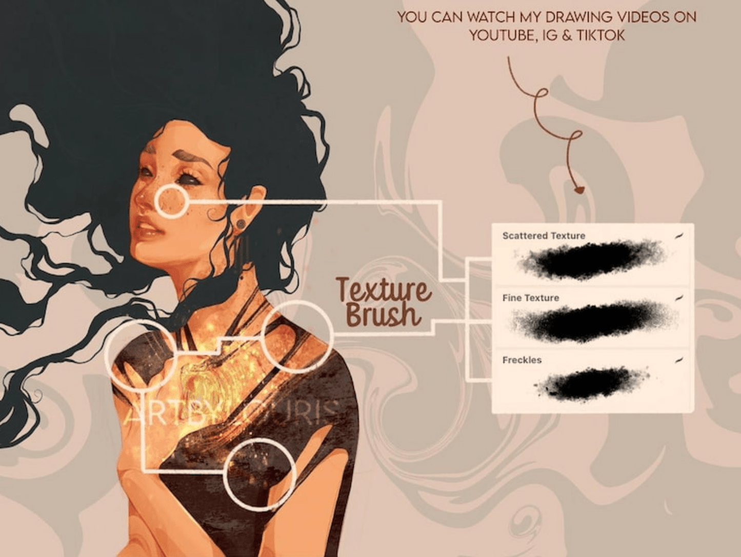 718 20 Basic Procreate Brushes - whaledesign