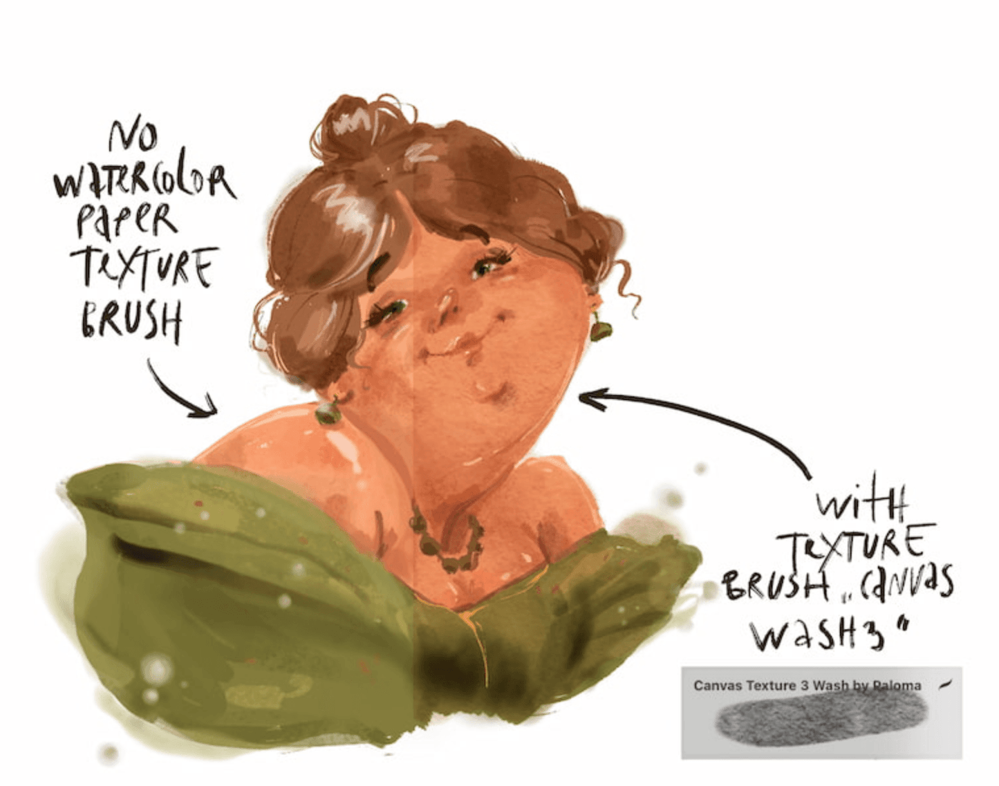 724 Aksinja La Paloma's Watercolor Brush Pack - whaledesign