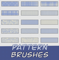 940 Pattern Brushes - whaledesign