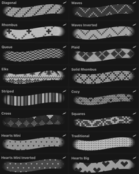 943 Seamless Knit Pattern Brush - whaledesign