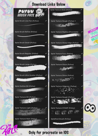 958 Pufuu's Splatoon Brushes - whaledesign