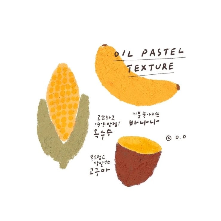 1074｜🎨 Introducing My Latest Procreate Oil Pastel Brushes & Artworks!