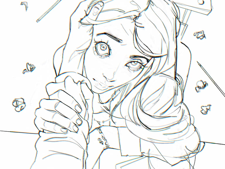 1073｜🎨 MY HOTTEST PROCREATE SKETCH BRUSH PACK IS HERE! 🎨