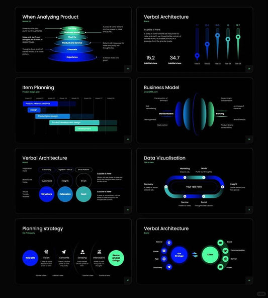 1002 A PPT with a simple and clean layout and eye-catching colors - whaledesign