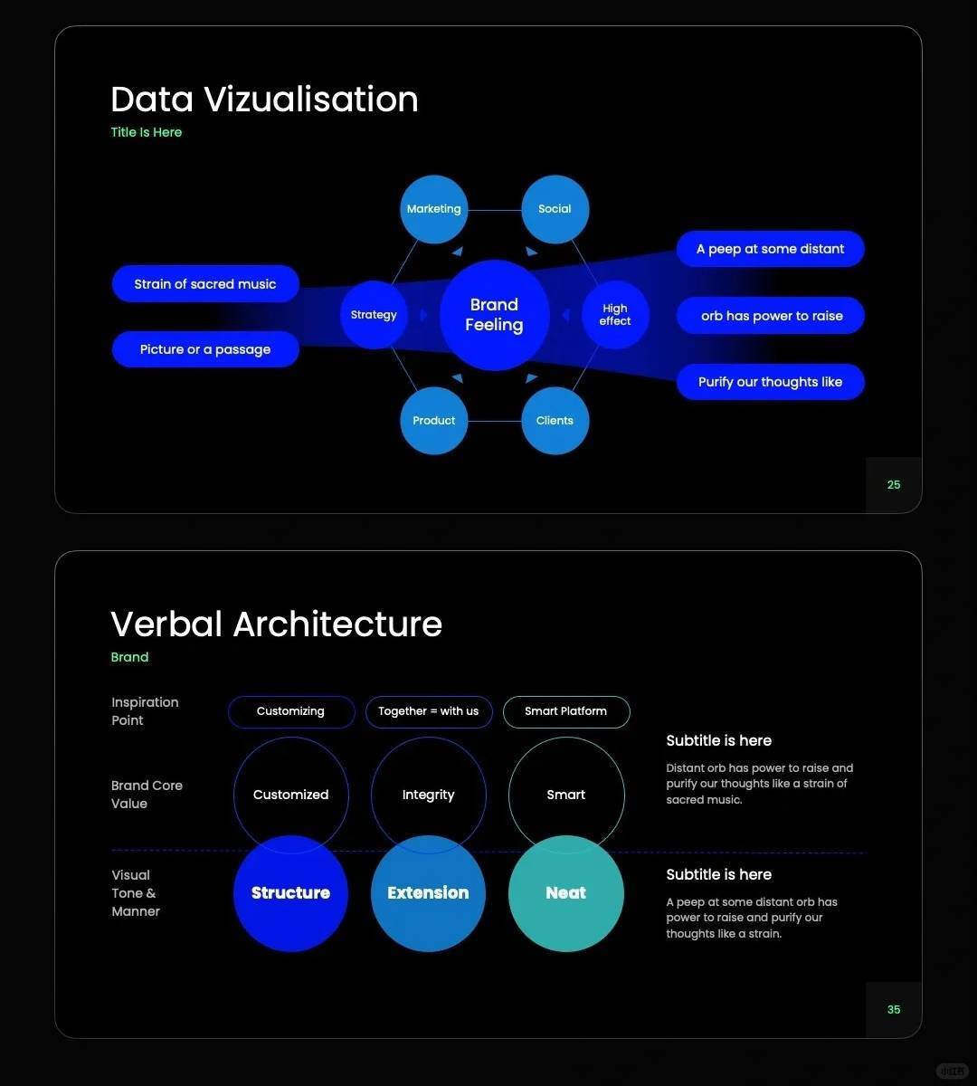 1002 A PPT with a simple and clean layout and eye-catching colors - whaledesign