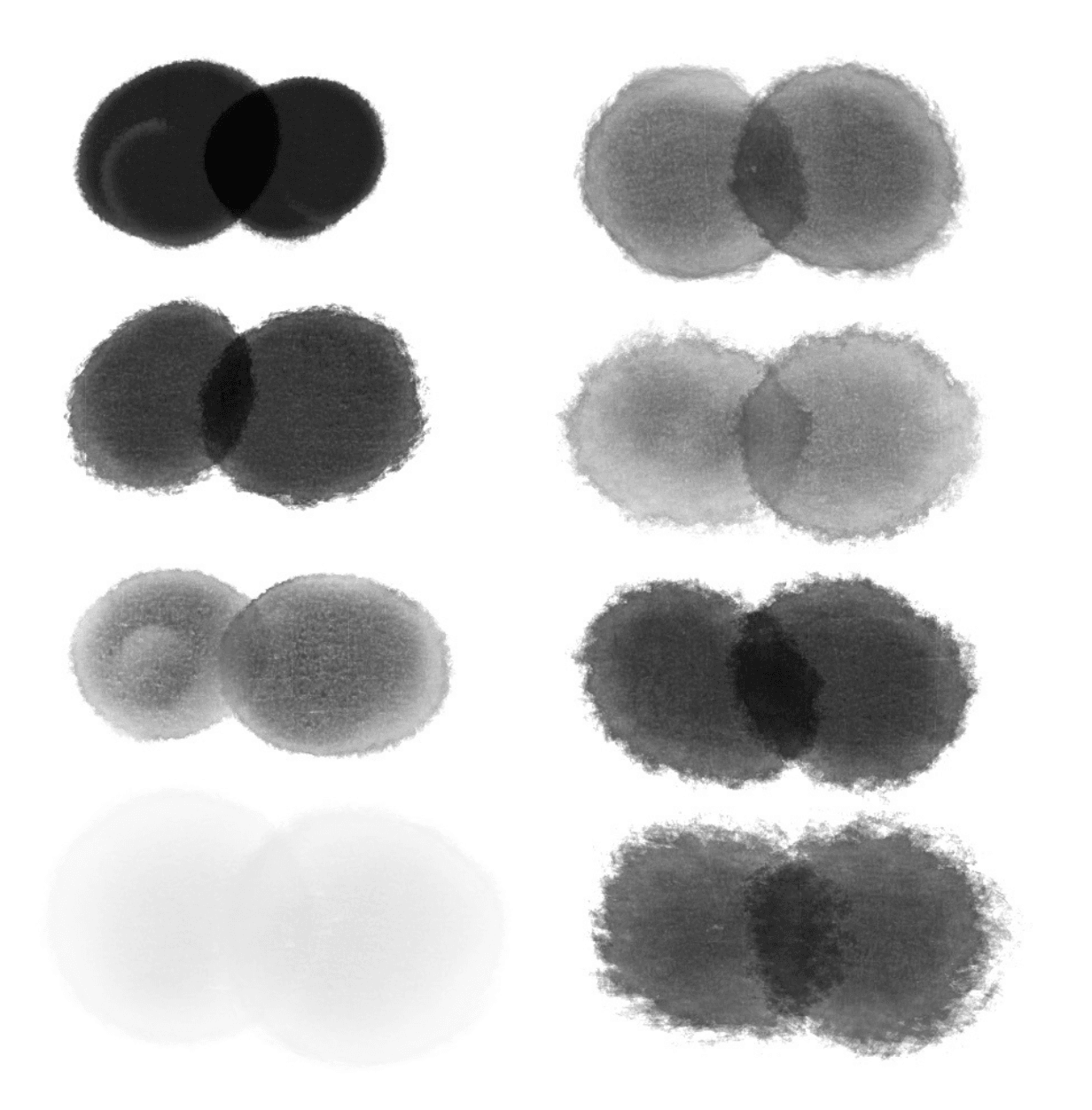 750 Procreate Sumi-e Brush Set - whaledesign