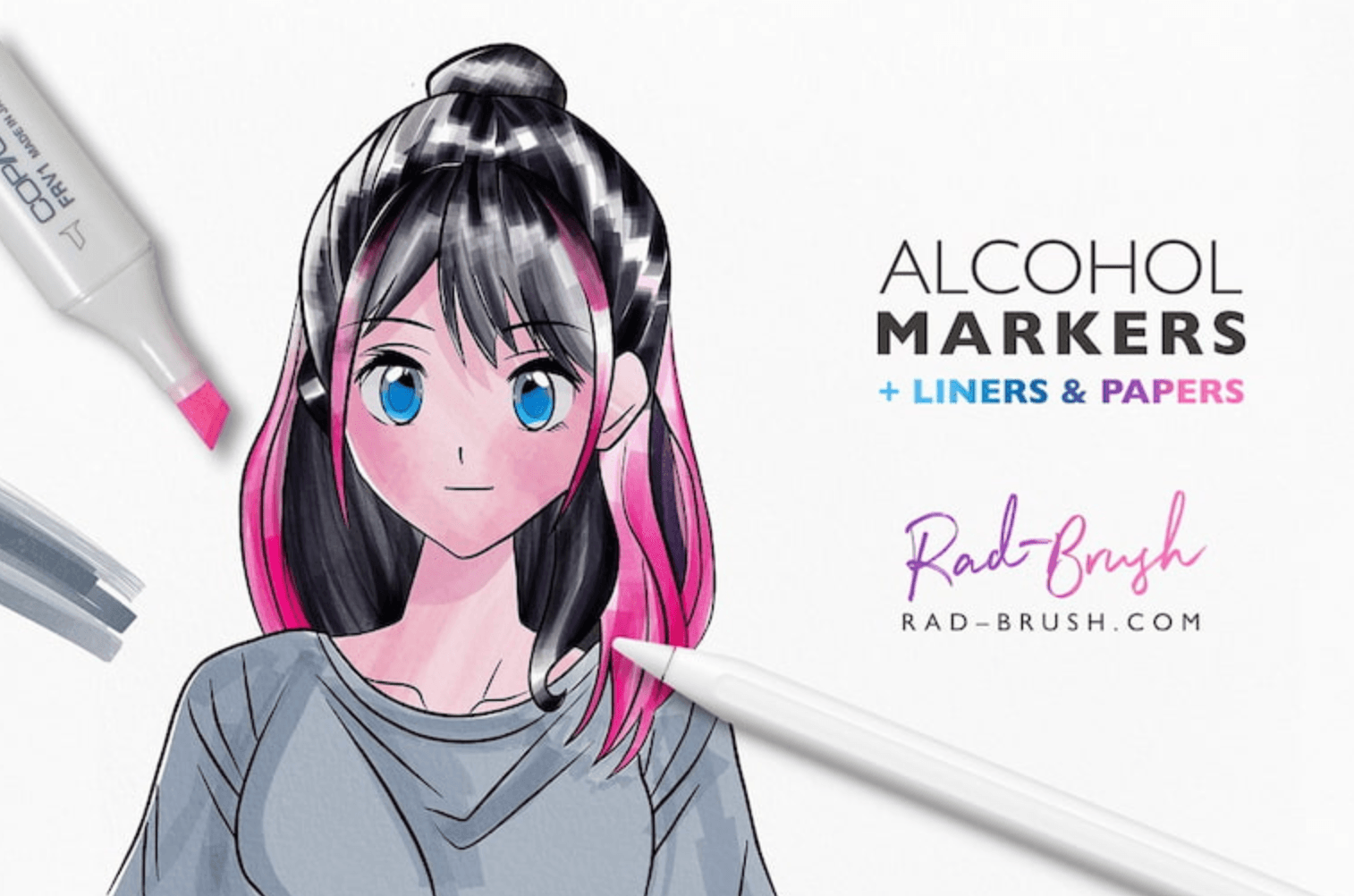 782 Procreate Alcohol-Based Marker and Textured Paper - whaledesign