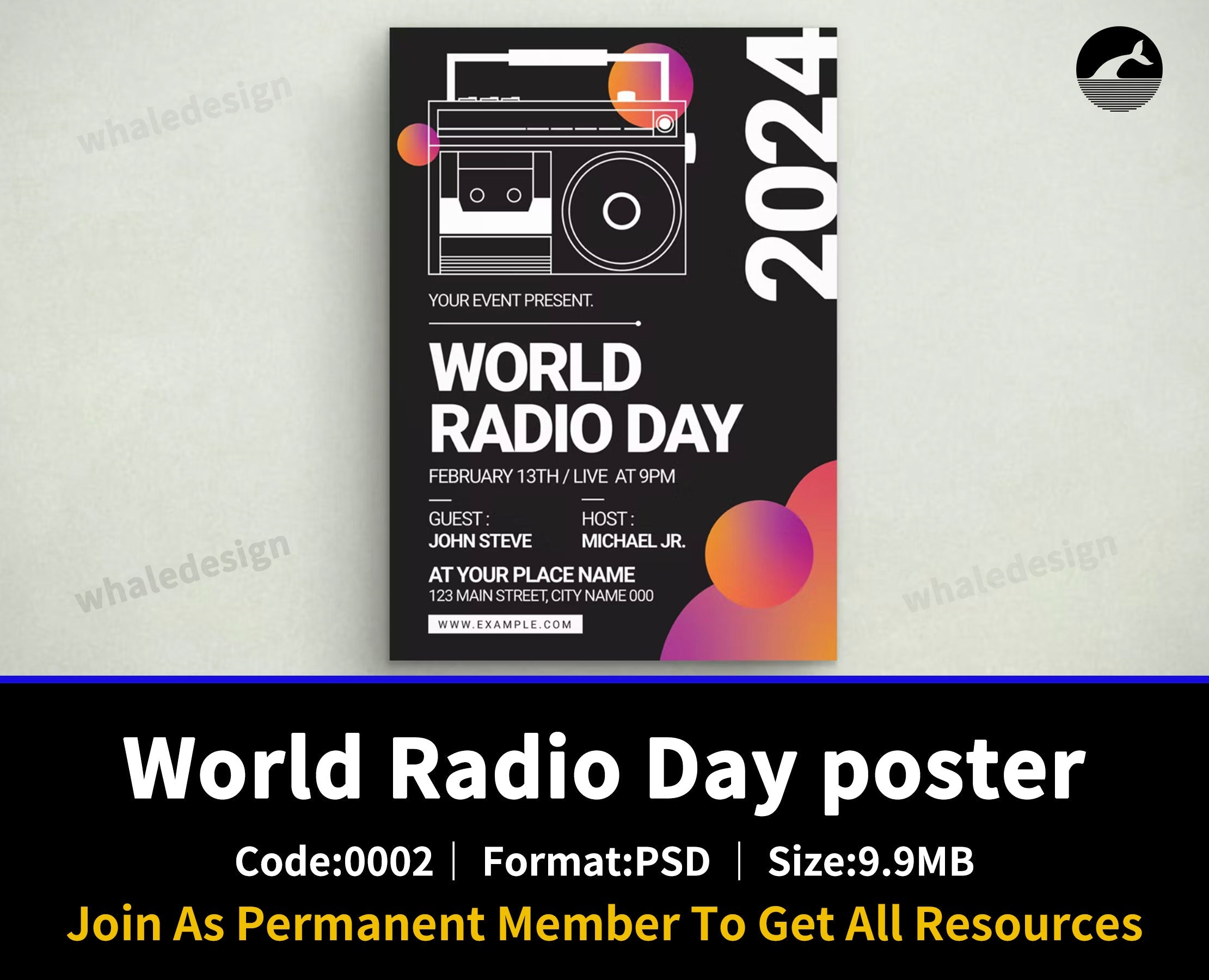 2World Radio Day - whaledesign