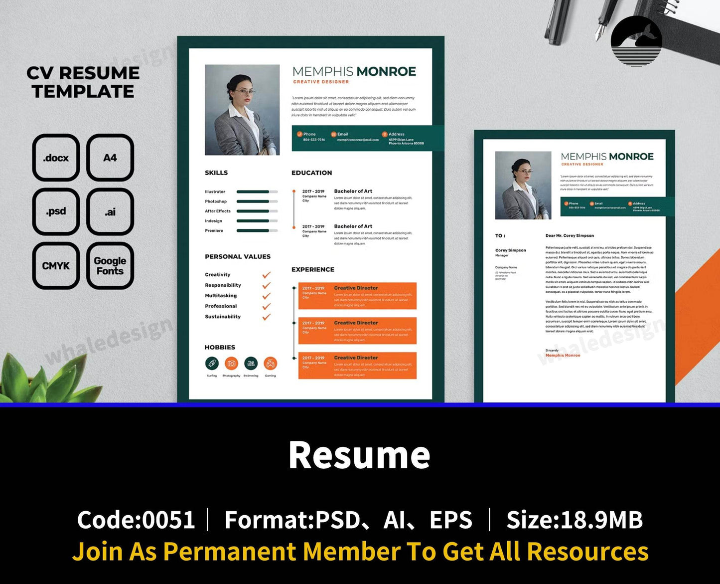 51Resume - whaledesign