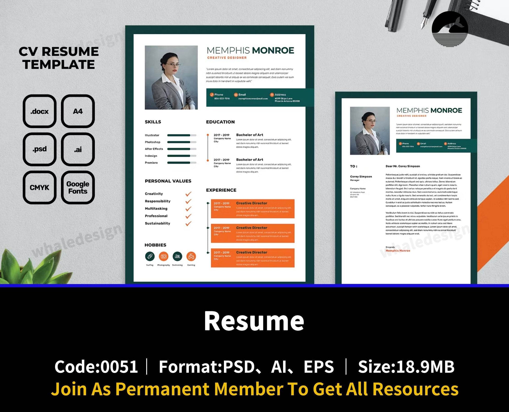 51Resume - whaledesign