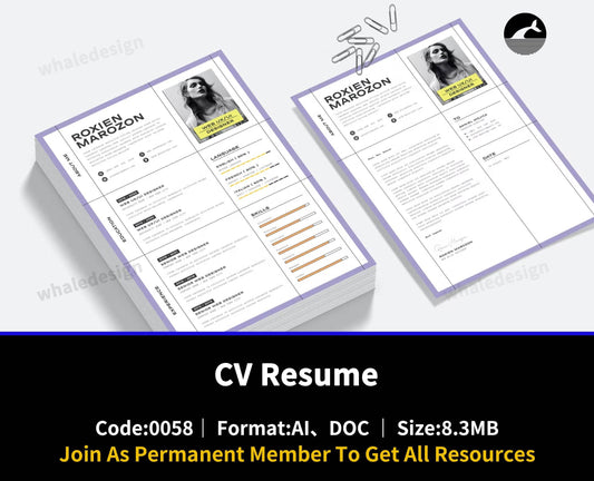 58CV Resume - whaledesign