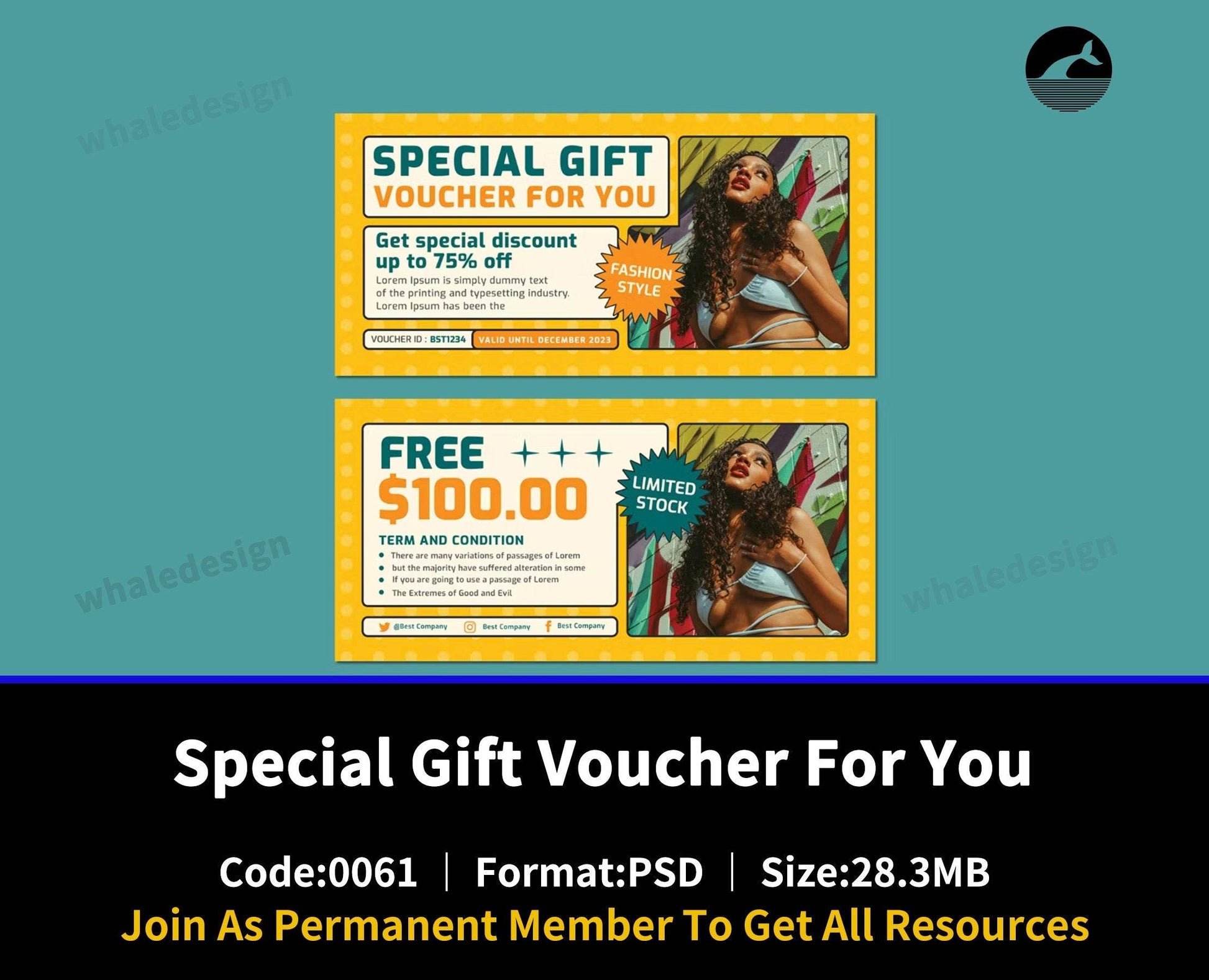 61Special Gift Voucher For You - whaledesign