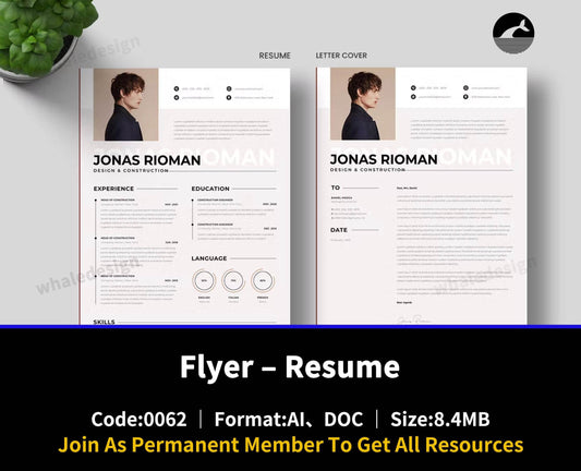 62Flyer – Resume - whaledesign