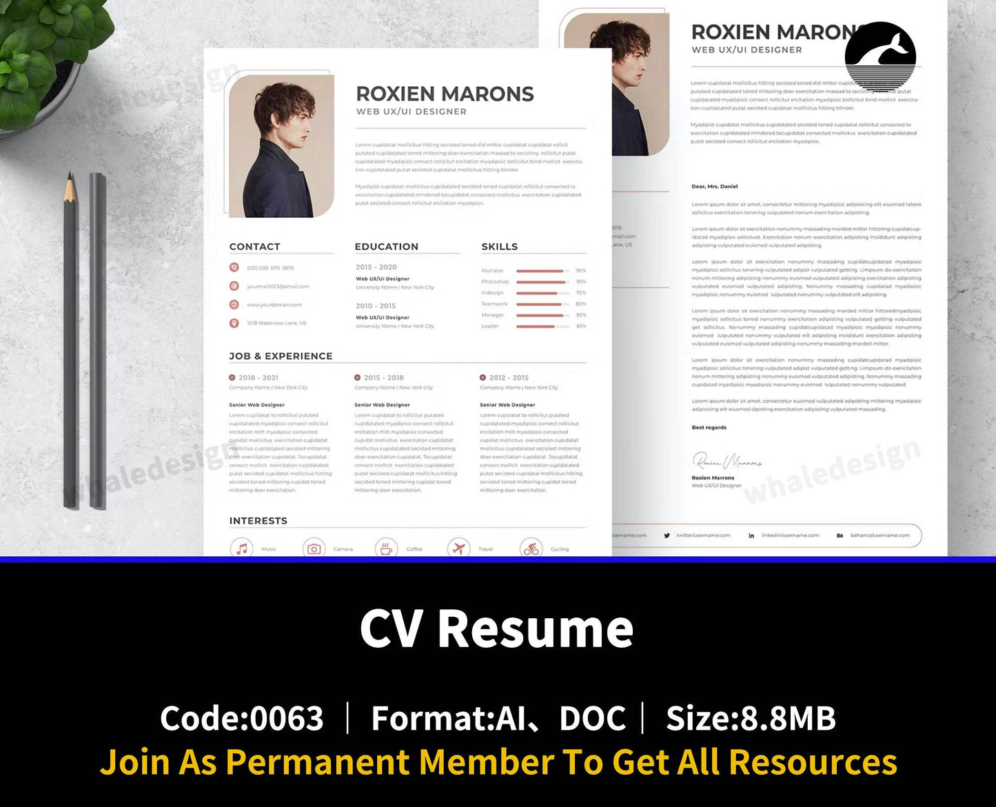 63CV Resume - whaledesign