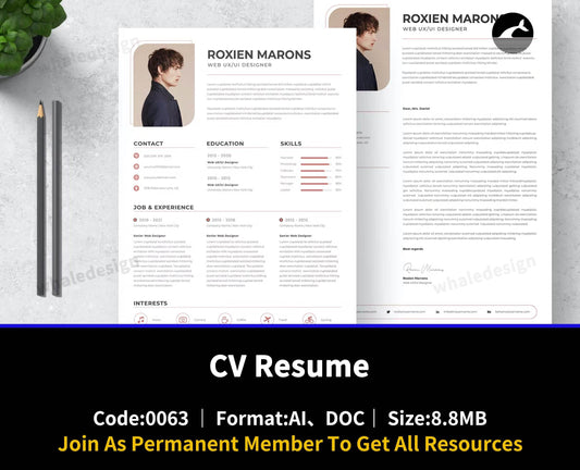 63CV Resume - whaledesign
