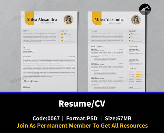 67Resume/CV - whaledesign