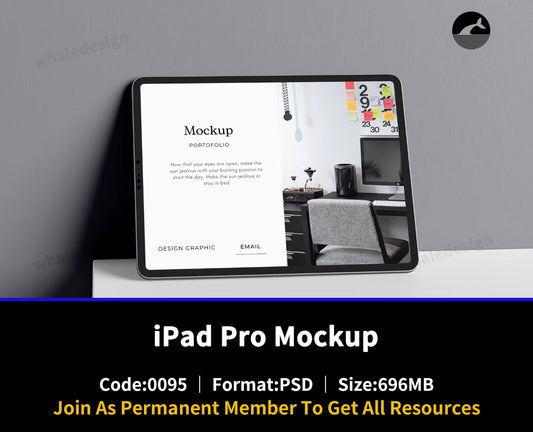 95iPad Pro Mockup - whaledesign