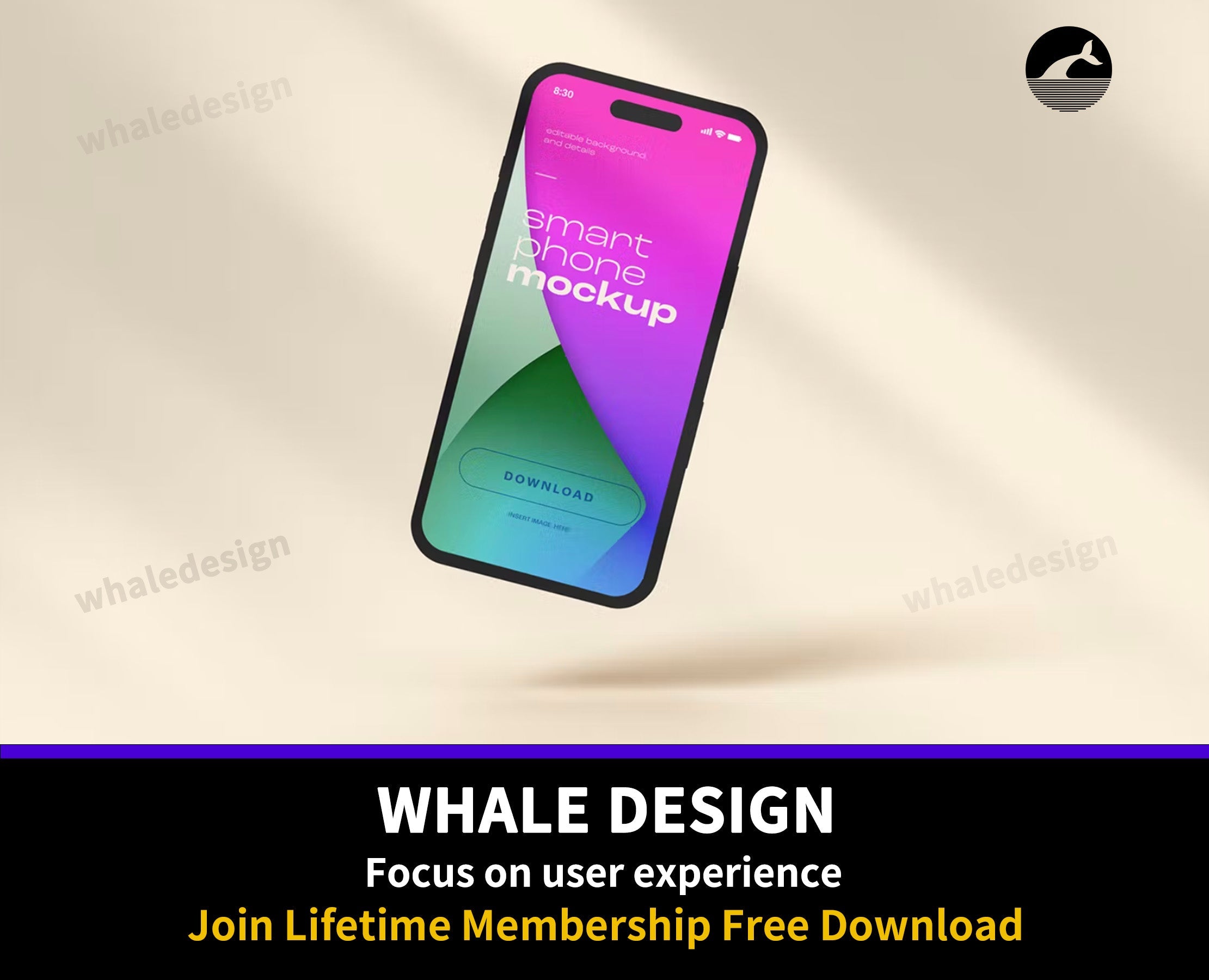 169iPhone 14 Pro Mockup - whaledesign