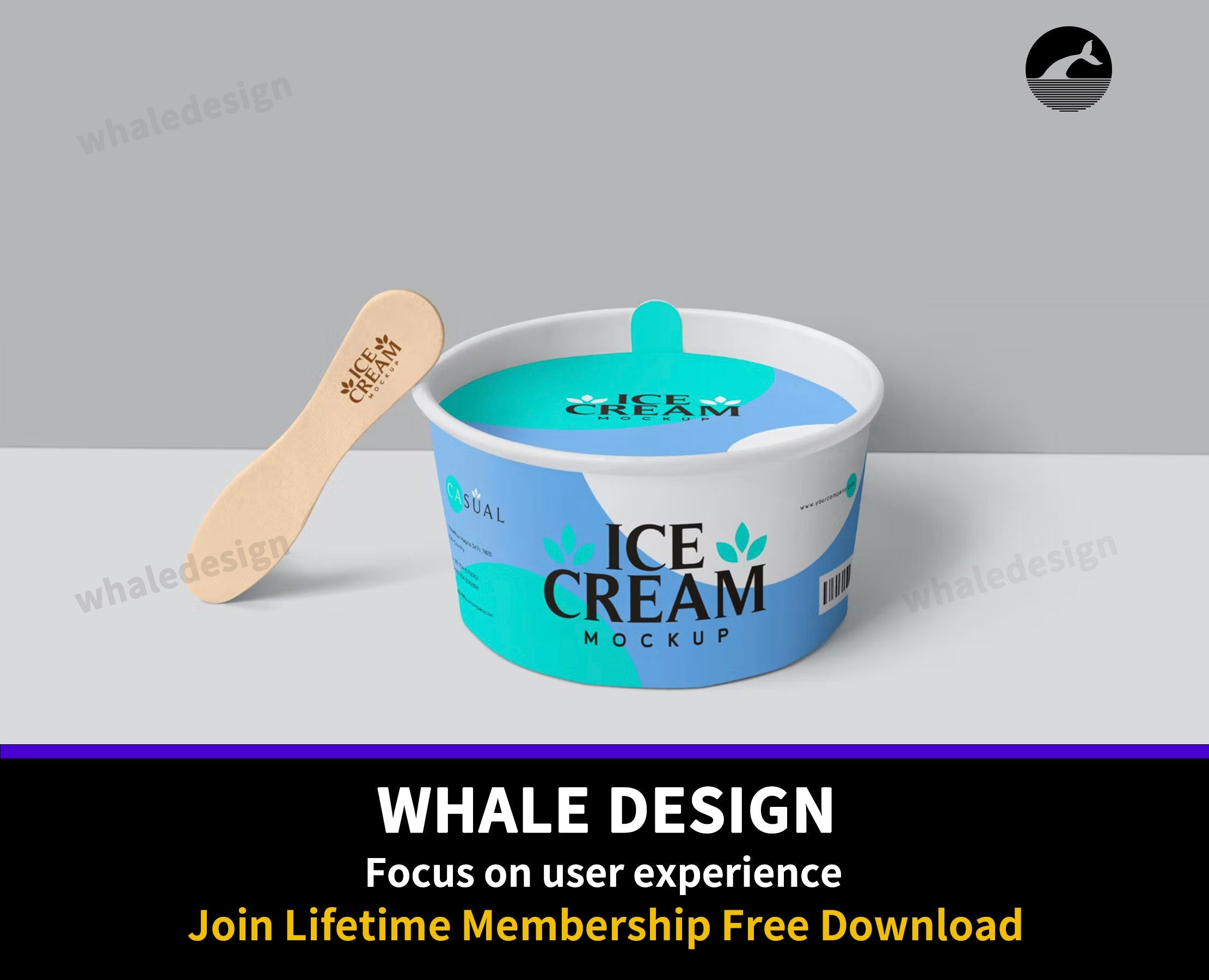 194Ice Cream Cup Mockups - whaledesign