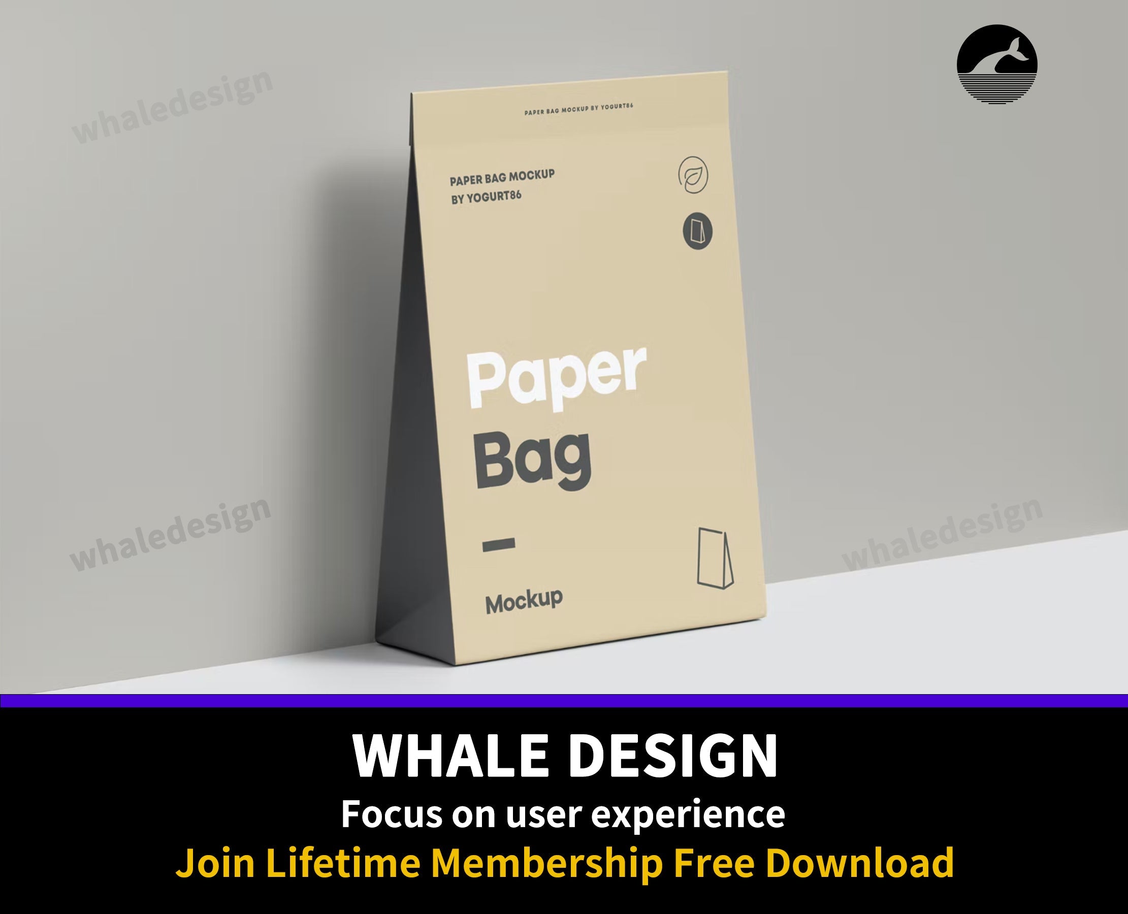 196Paper Bag Mock-up - whaledesign