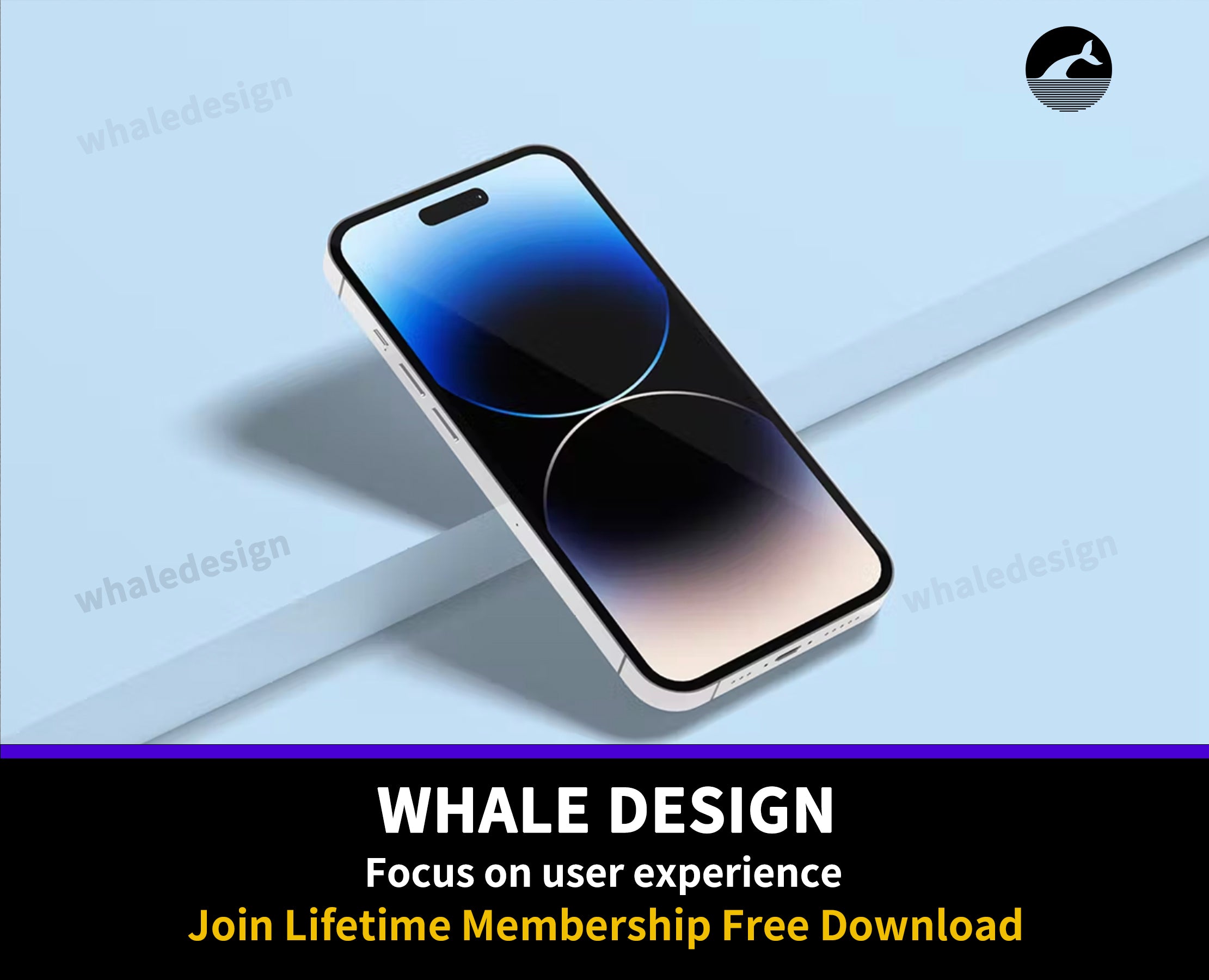 207Phone 14 Pro Max Mockup 02 - whaledesign