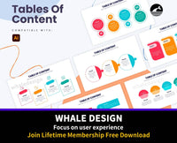 279Business Table of Content Illustrator Infographics - whaledesign
