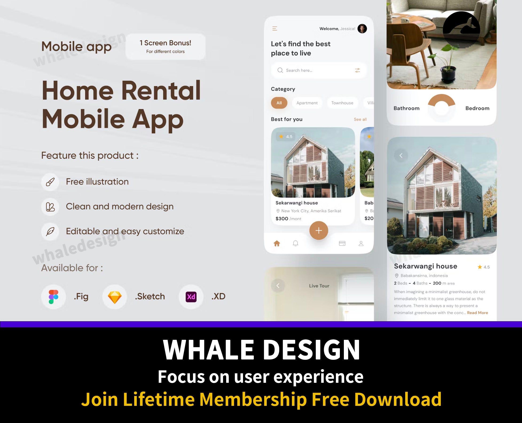 294Home Rental App - whaledesign