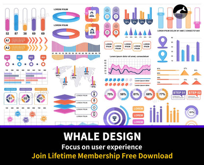 299Infographic Elements - whaledesign