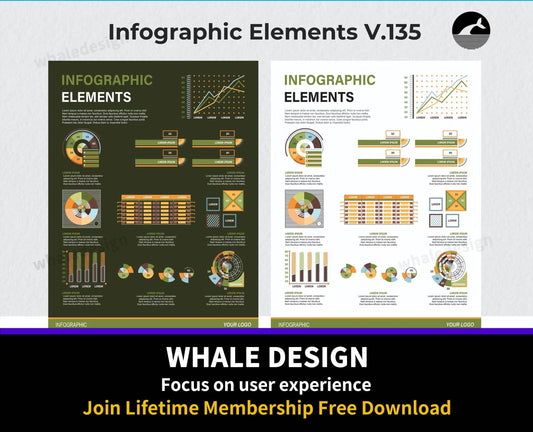 305Infographic Elements Ver. 135 - whaledesign