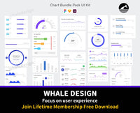 308Chart Bundle Pack UI Kit - whaledesign